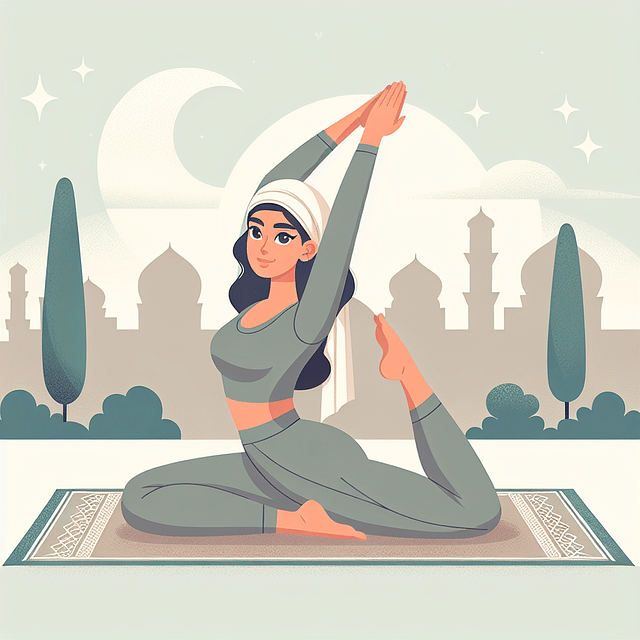 individual in Supine Twist yoga pose