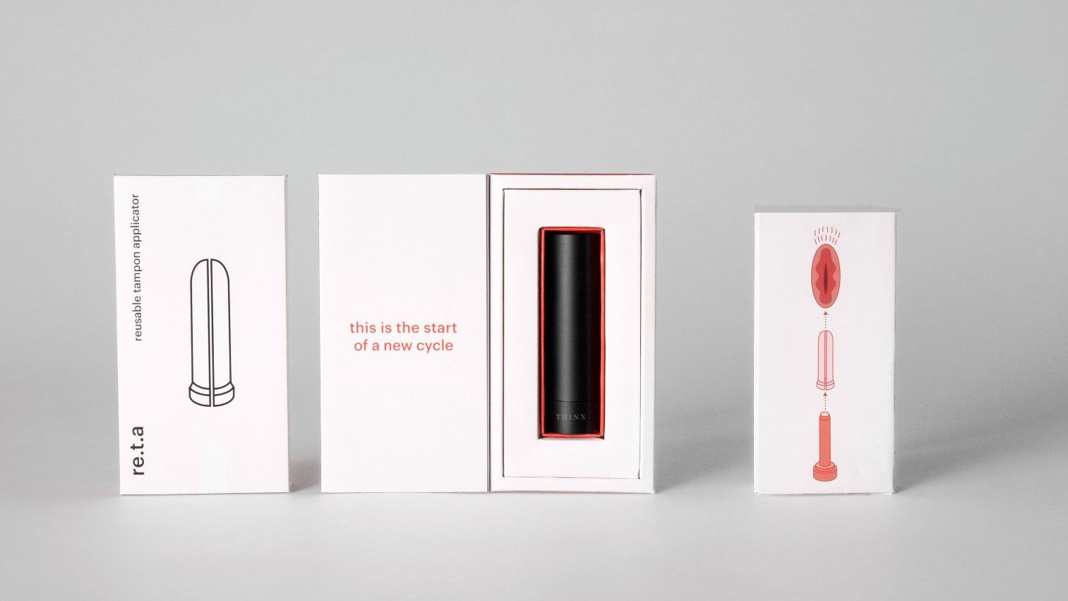 reusable menstrual cup applicator