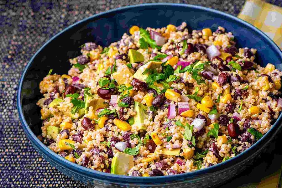 quinoa black bean salad