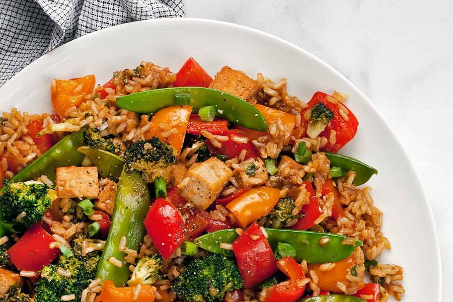 tofu vegetable stir fry