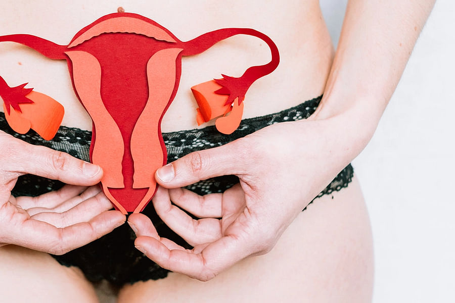 premenstrual pinkish discharge