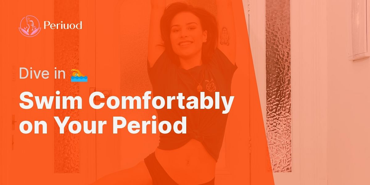 Is it possible to swim during menstruation without a tampon?